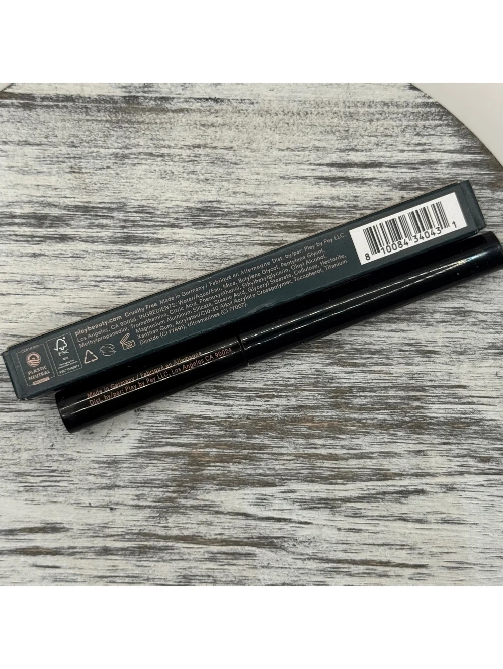 Pley Liquid Asset Foolproof Liquid Eyeliner BLUE HUE Full Size Brand New in Box